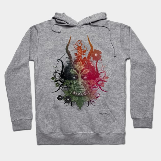 The Green Man Hoodie by KnavishApparel